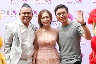 Elina Beauty Spa cua dien vien Thien Thuy tung bung khai truong hinh anh