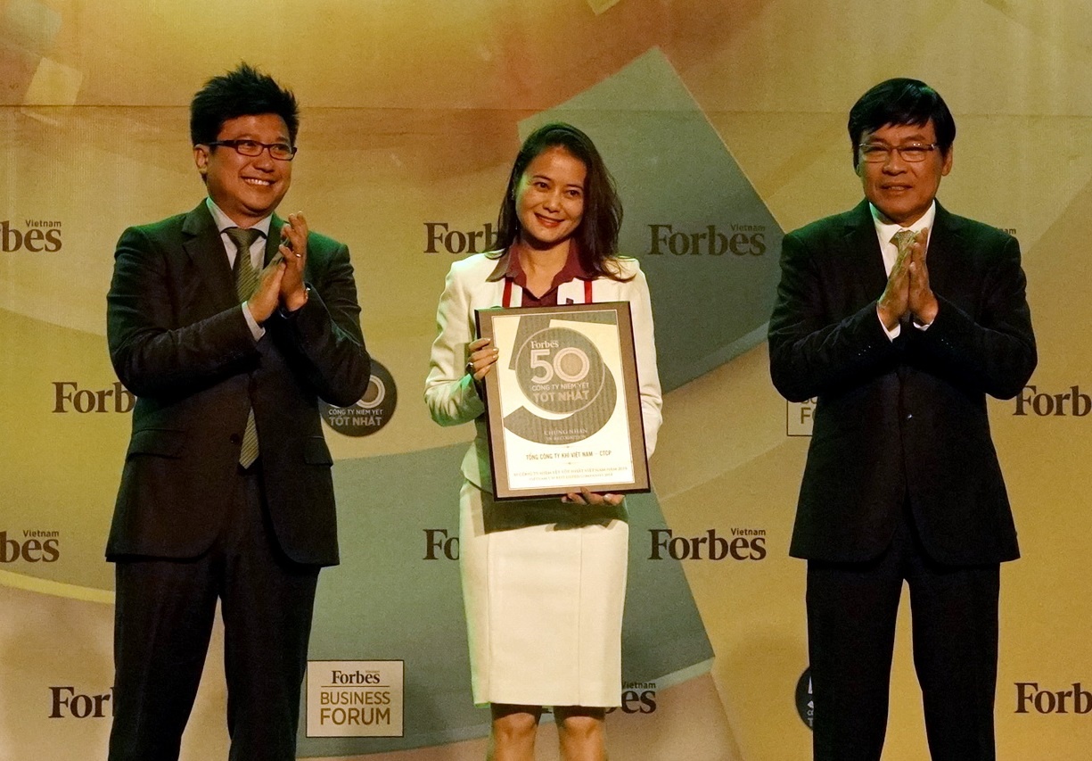 PV Gas vao top 50 cong ty niem yet tot nhat Viet Nam hinh anh