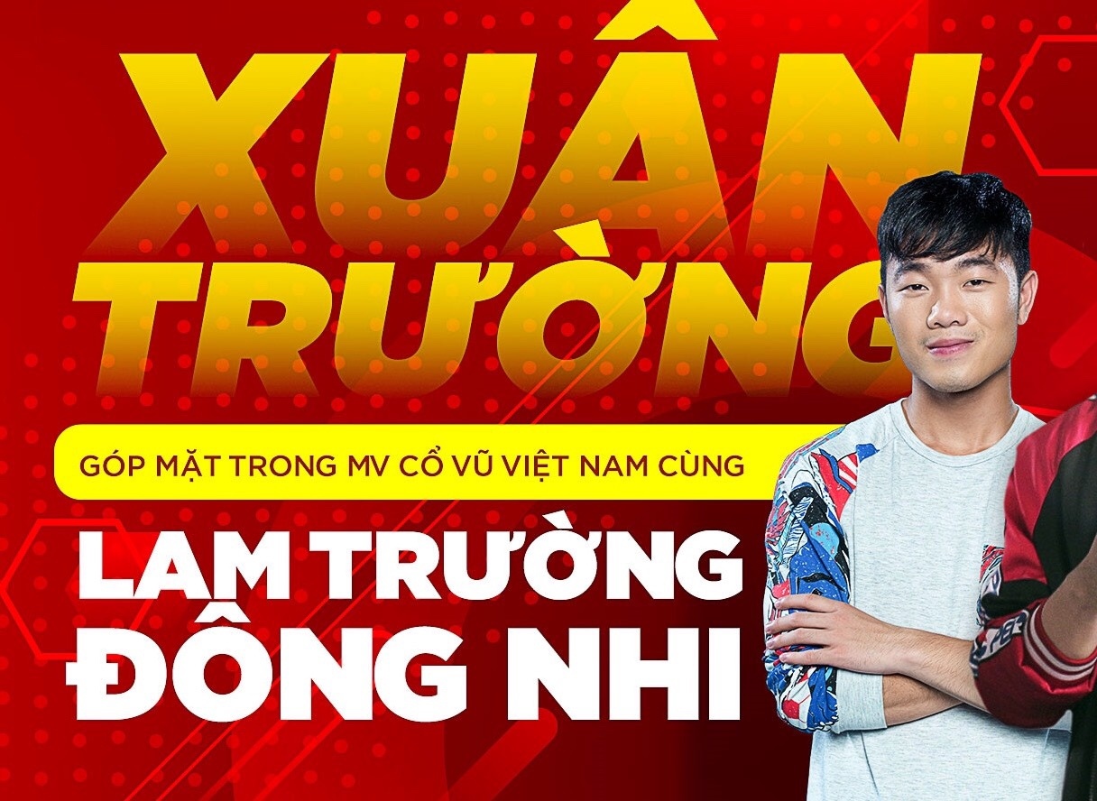 Xuan Truong gop mat trong MV co vu Viet Nam cung Lam Truong, Dong Nhi hinh anh