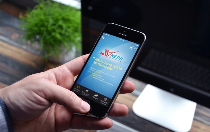 Ung dung Mua sam cong ket noi doanh nghiep voi 50.000 goi thau hinh anh