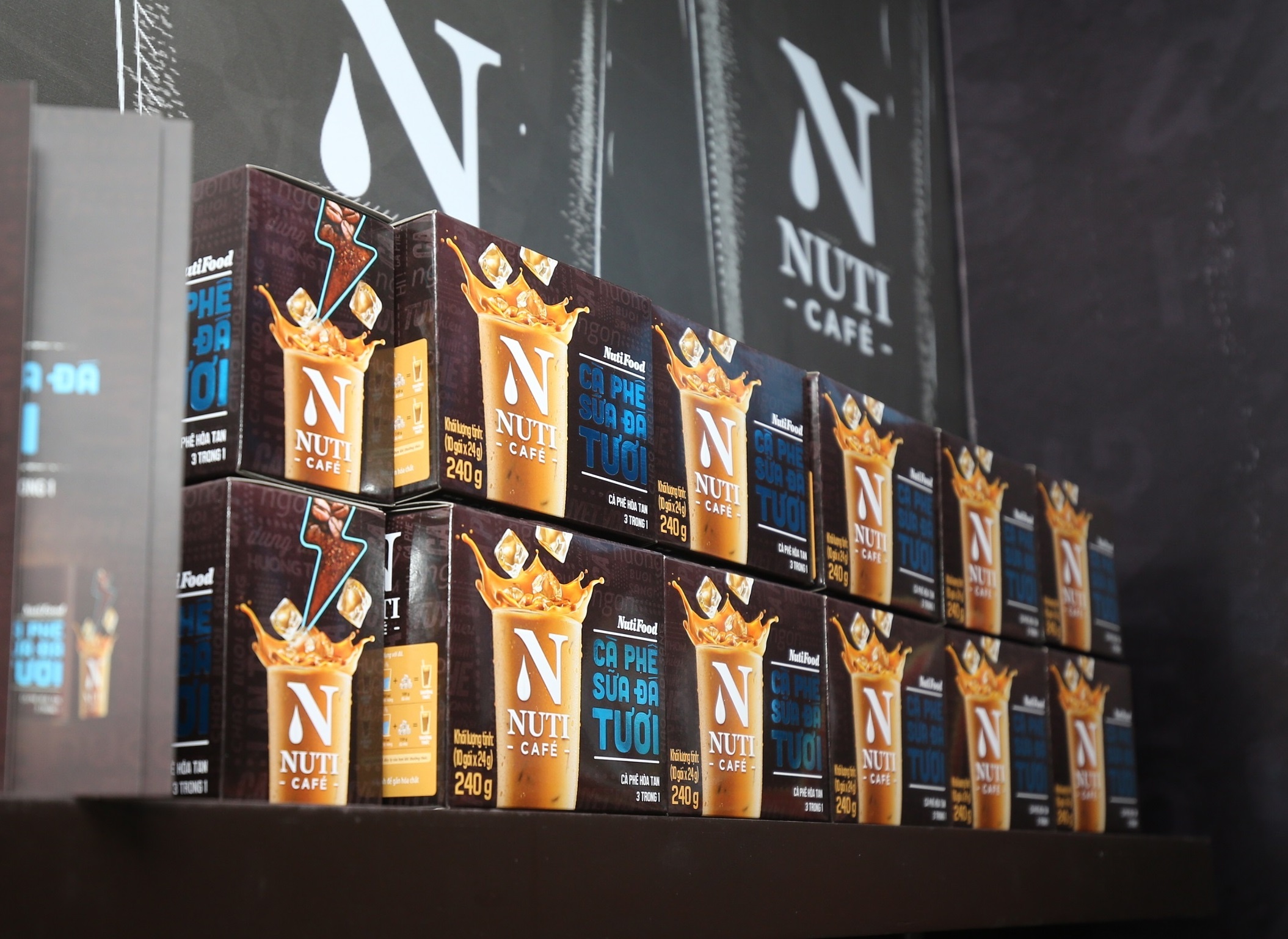 NutiFood lan san kinh doanh ca phe hoa tan hinh anh