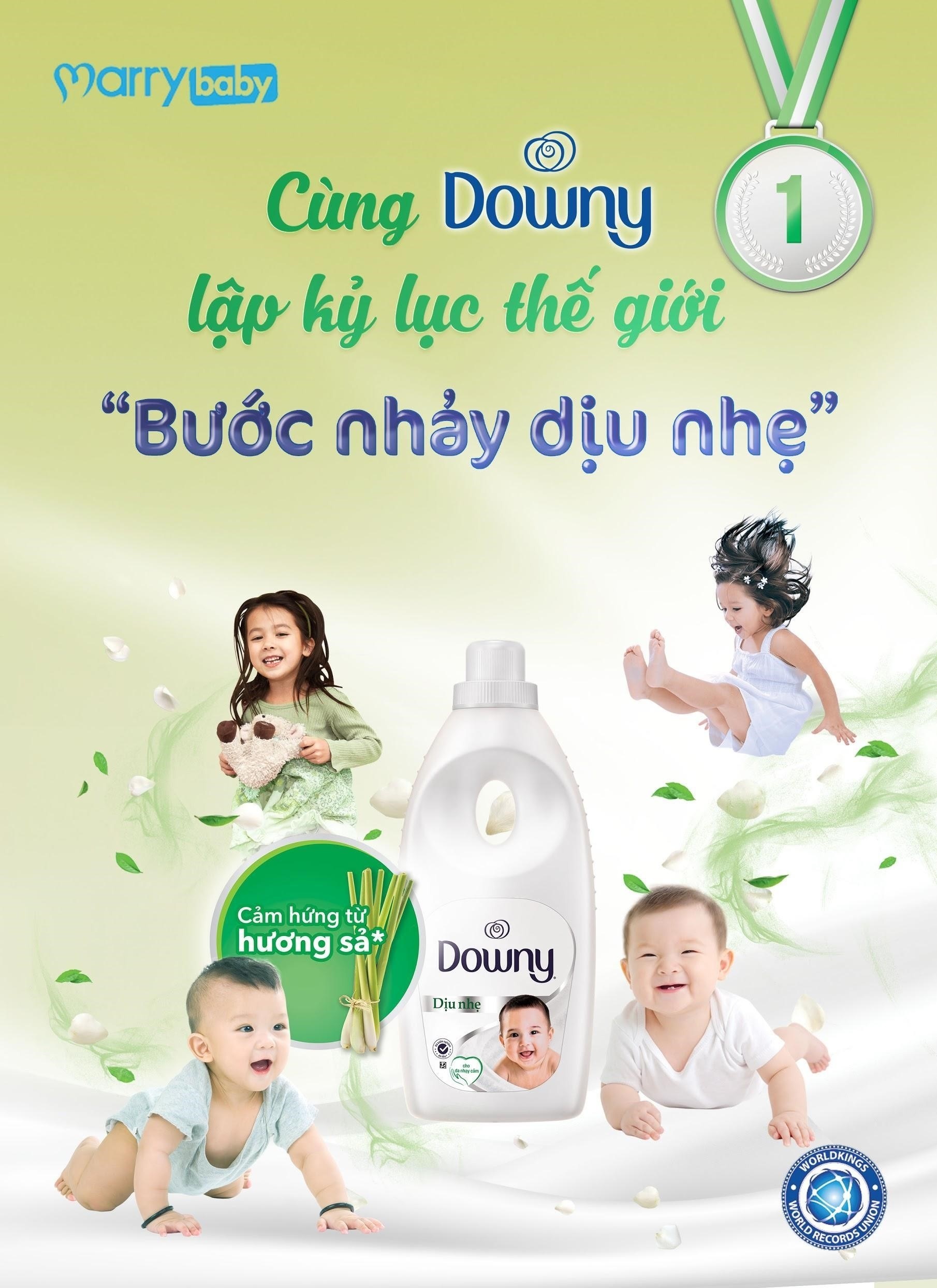 Nước xả vải Downy ảnh 1 Nuoc xa vai Downy anh 1