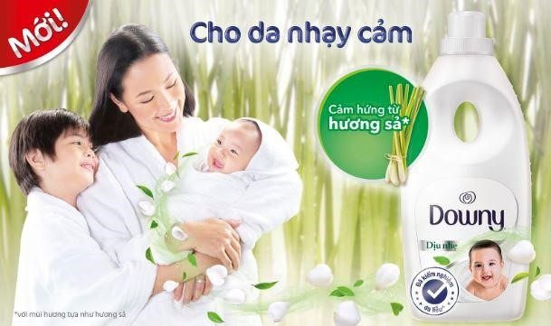 Nước xả vải Downy ảnh 3 Nuoc xa vai Downy anh 3