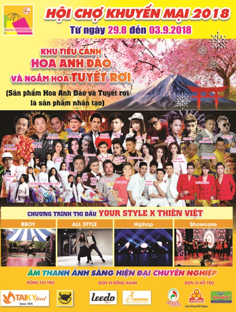 Hội chợ khuyến mại 2018 ảnh 1 Hoi cho khuyen mai 2018 anh 1