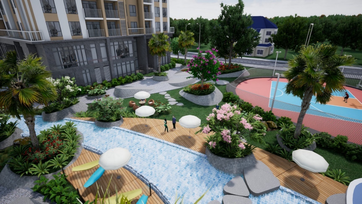 Du an so huu ho canh quan 3.300 m2 tai TP.HCM hinh anh