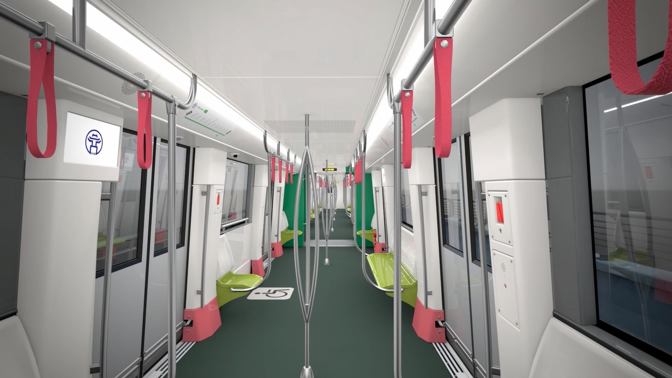 doan tau metro tuyen Nhon - ga Ha Noi anh 5