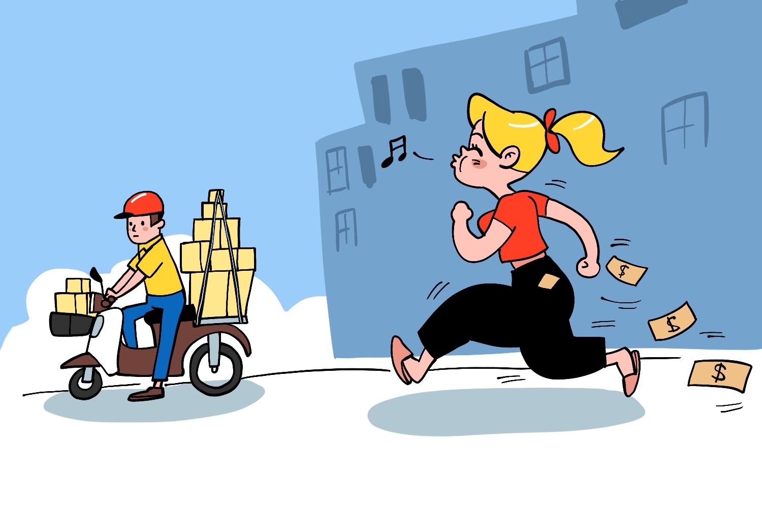 Nhung tinh huong cuoi ra nuoc mat khi mua sam ship COD hinh anh