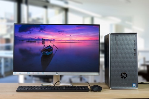 PC HP Pavilion 590 - cau hinh manh, thiet ke nho gon cho dan van phong hinh anh