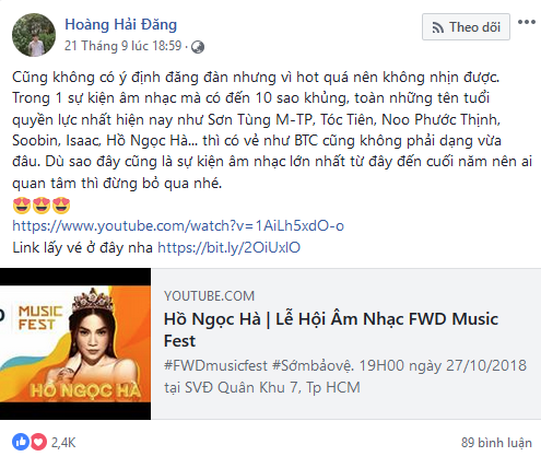 FWD Music Fest ảnh 2 FWD Music Fest anh 2