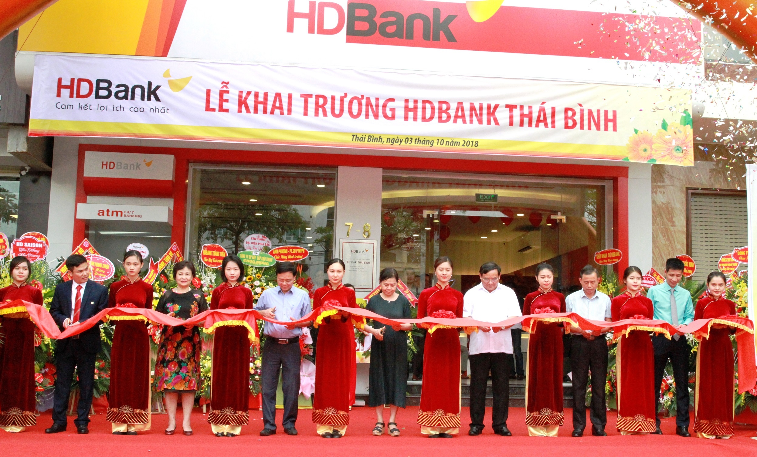 HDBank mo chi nhanh dau tien tai Thai Binh hinh anh