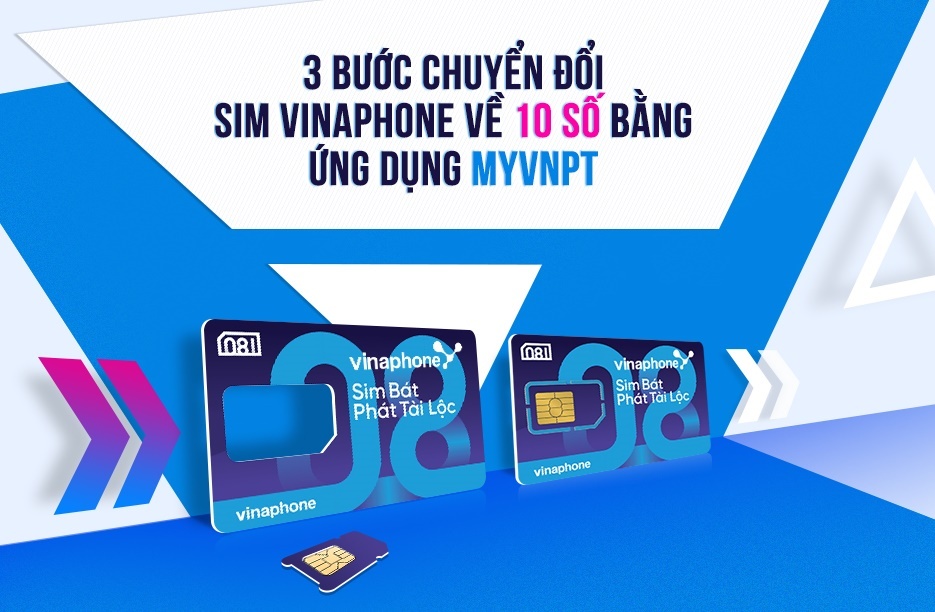 3 buoc chuyen doi SIM VinaPhone ve 10 so bang ung dung MyVNPT hinh anh