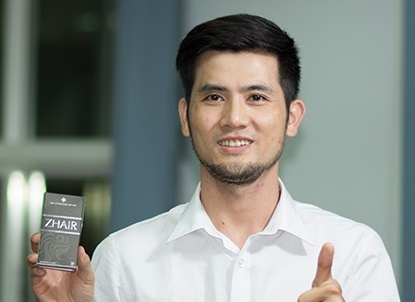 Da so nguoi rung toc, toc bac som hai long khi su dung Zhair hinh anh