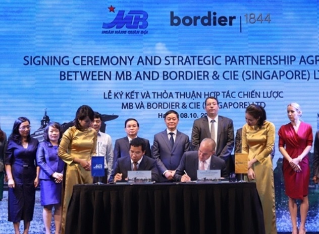 MB Bank ky thoa thuan hop tac chien luoc voi Bordier & Cie Singapore hinh anh
