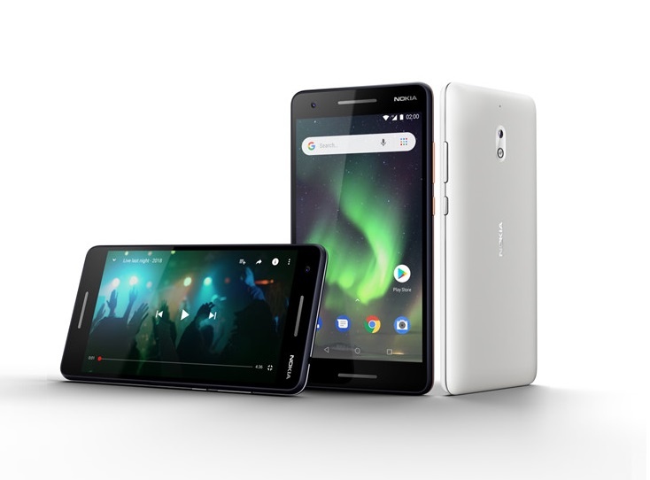 Nokia 2.1 - man hinh kinh cong, pin 4.000 mAh, gia binh dan hinh anh