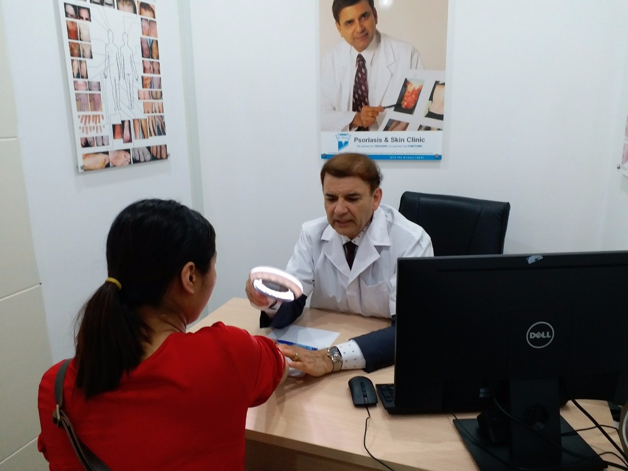 Dieu tri benh bach bien nho san pham thao duoc hinh anh