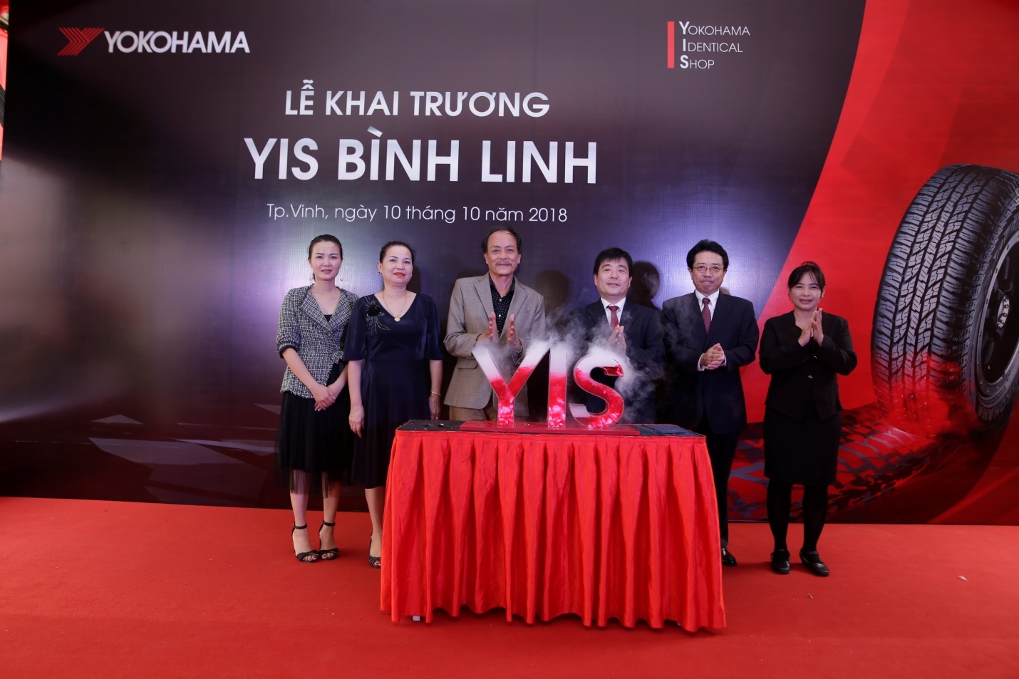 Yokohama khai truong cua hang kieu mau dau tien tai Nghe An hinh anh