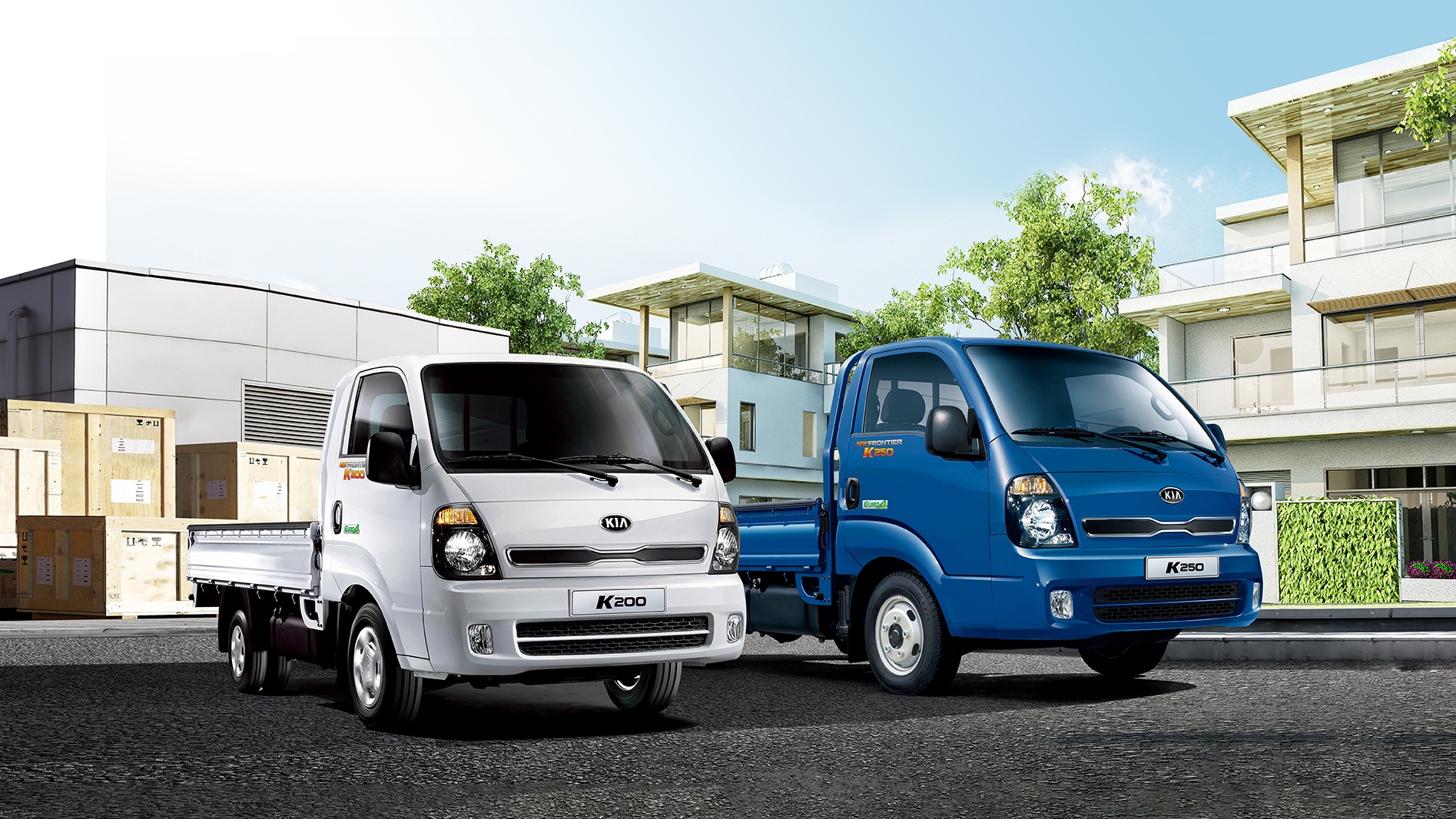 Xe tai Kia New Frontier - dong co Euro 4, than thien moi truong hinh anh