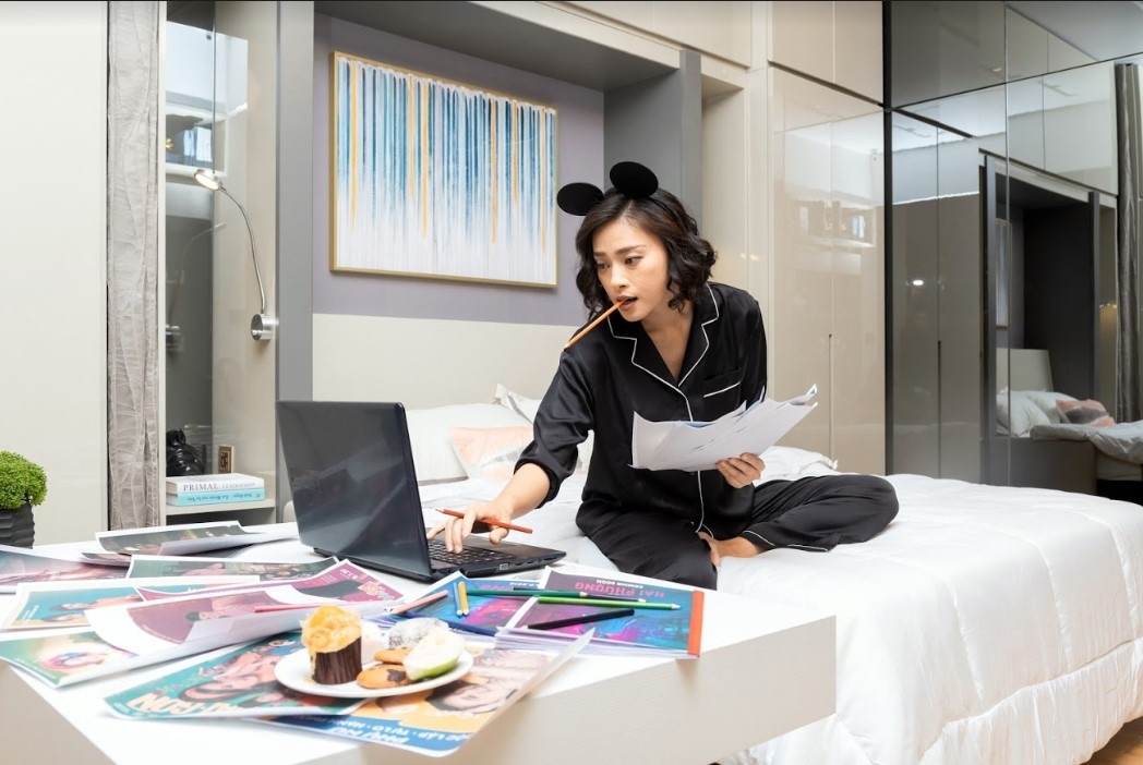 Mot ngay khong den phim truong cua Ngo Thanh Van hinh anh