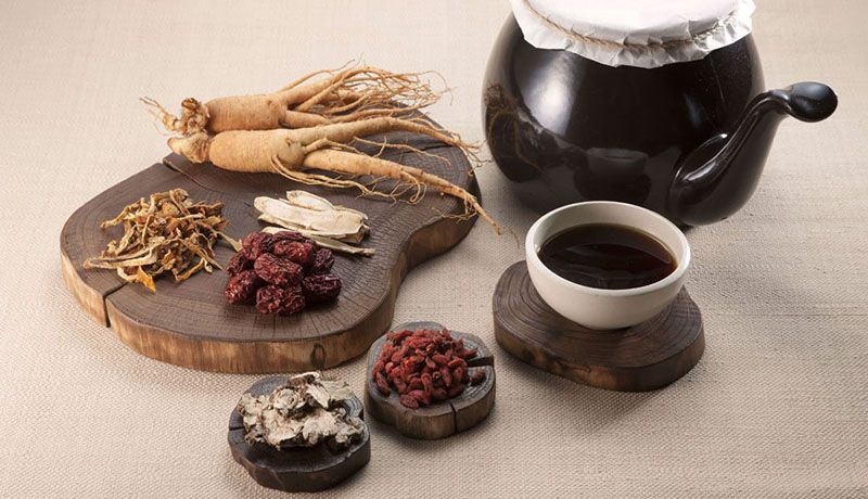 Ung dung Dong y trong ho tro dieu tri yeu sinh ly hinh anh