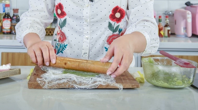 Wall’s matcha mochi dau do anh 5