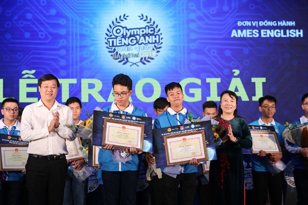 Olympic tiếng Anh toàn quốc 2018 ảnh 2 Olympic tieng Anh toan quoc 2018 anh 2