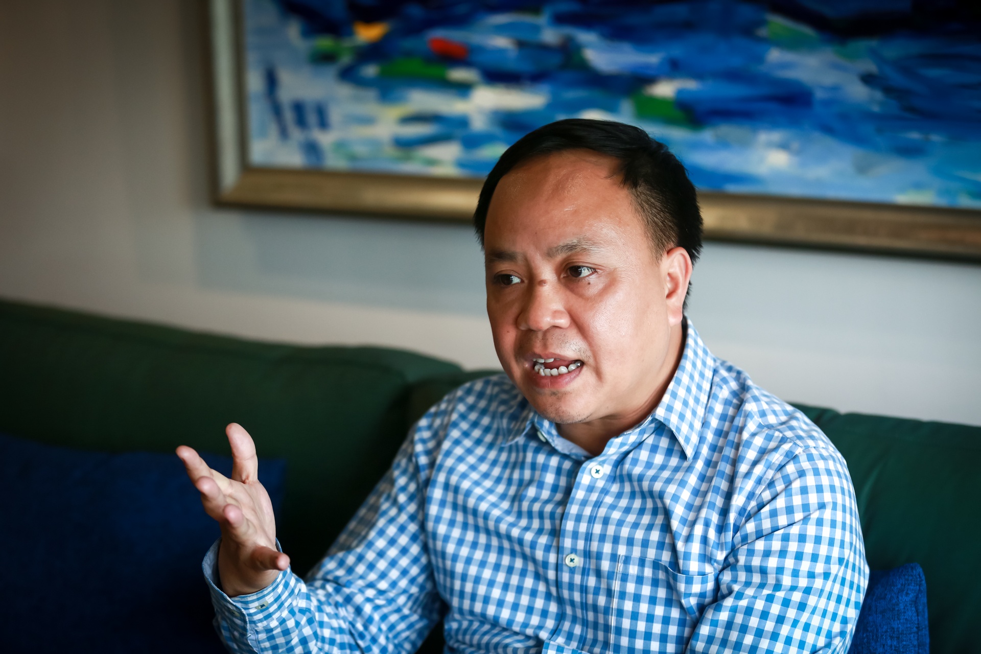 Nhung phat ngon gay chu y cua ong chu ca phe Viet chuan quoc te hinh anh