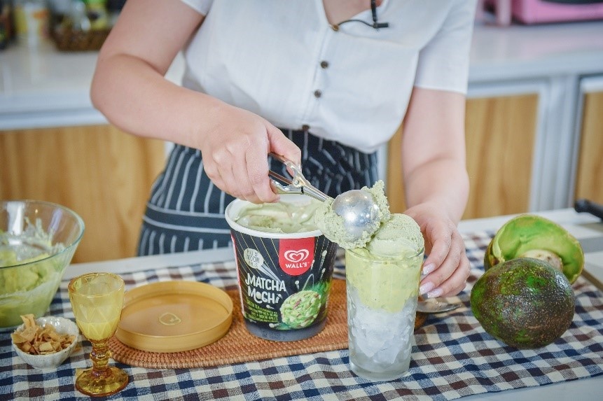 Kem Wall’s matcha mochi anh 8