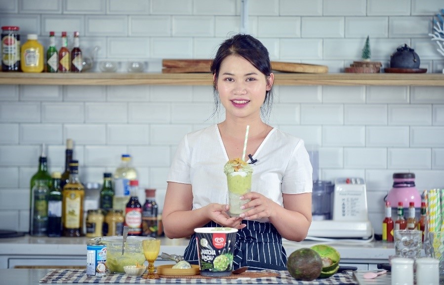 Kem Wall’s matcha mochi anh 9