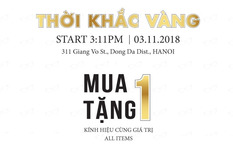 Mua mot tang mot tai Jess Luxury Eyewear 311 Giang Vo hinh anh