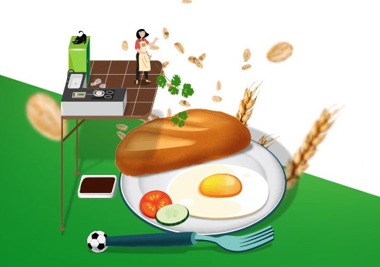 Bua sang cho tre - khong chi no bung ma con phai can bang hinh anh