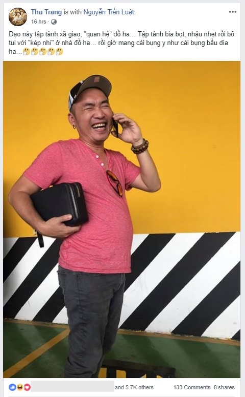 Thu Trang,  Tien Luat anh 2