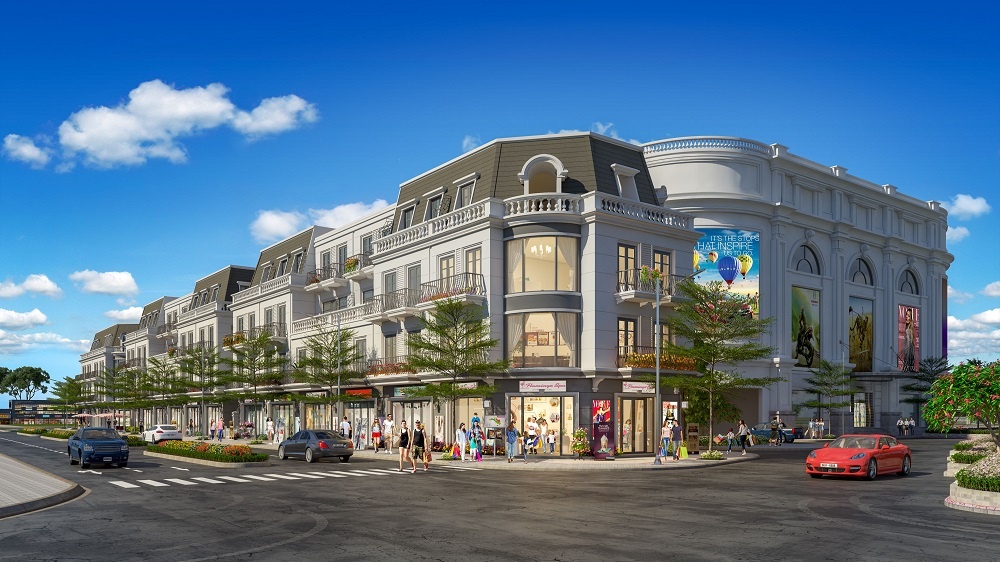 Ra mat to hop nha pho thuong mai Vincom shophouse Di An hinh anh