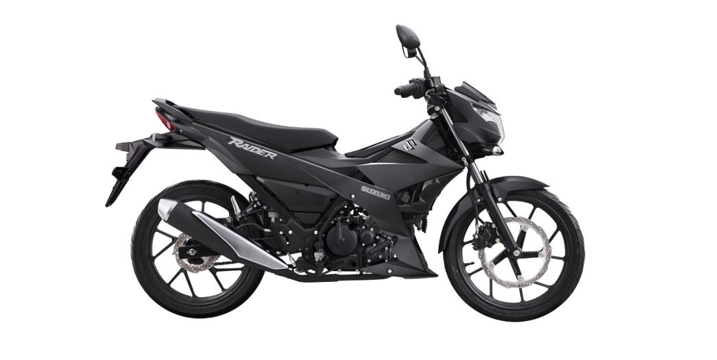 Suzuki Raider R150 Fi 'lot xac' voi bo ba mau moi hinh anh