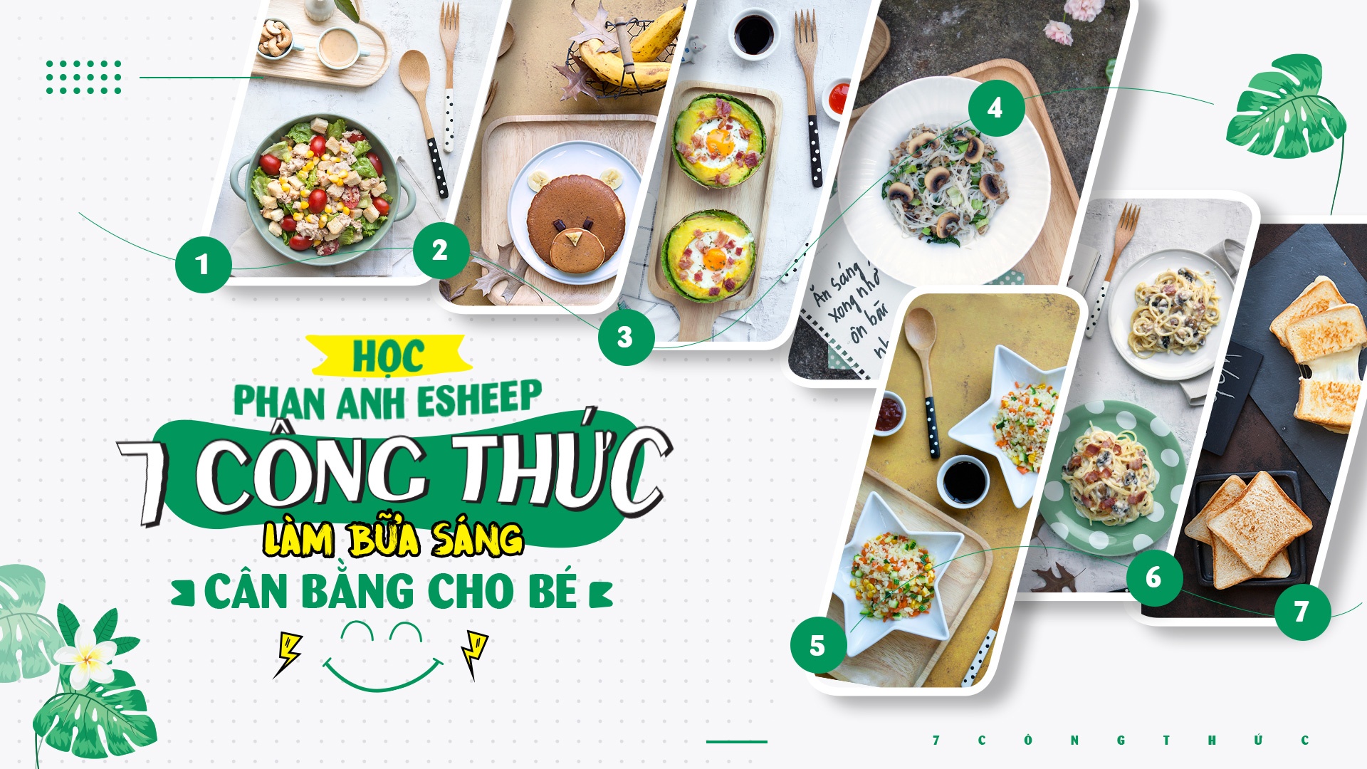 Hoc Phan Anh Esheep 7 cong thuc lam bua sang can bang cho be hinh anh