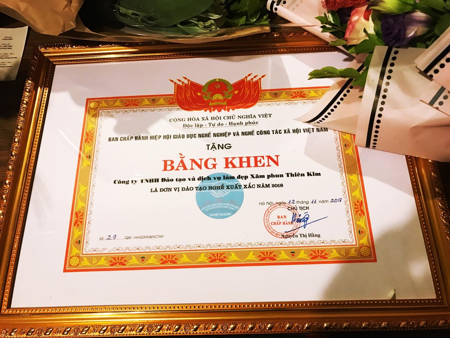 Xam phun Thien Kim Academy anh 3