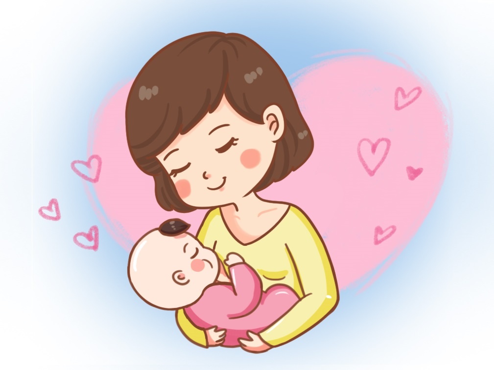 Buon vui cua me nhung ngay dau cham con hinh anh