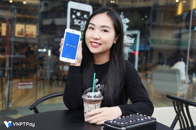Trai nghiem thanh toan khong dung tien mat voi VNPT Pay hinh anh