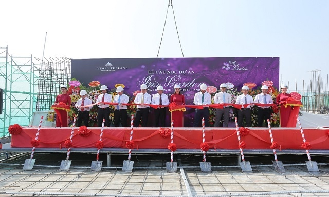 Toa CT3 du an Iris Garden cat noc truoc tien do 4 thang hinh anh