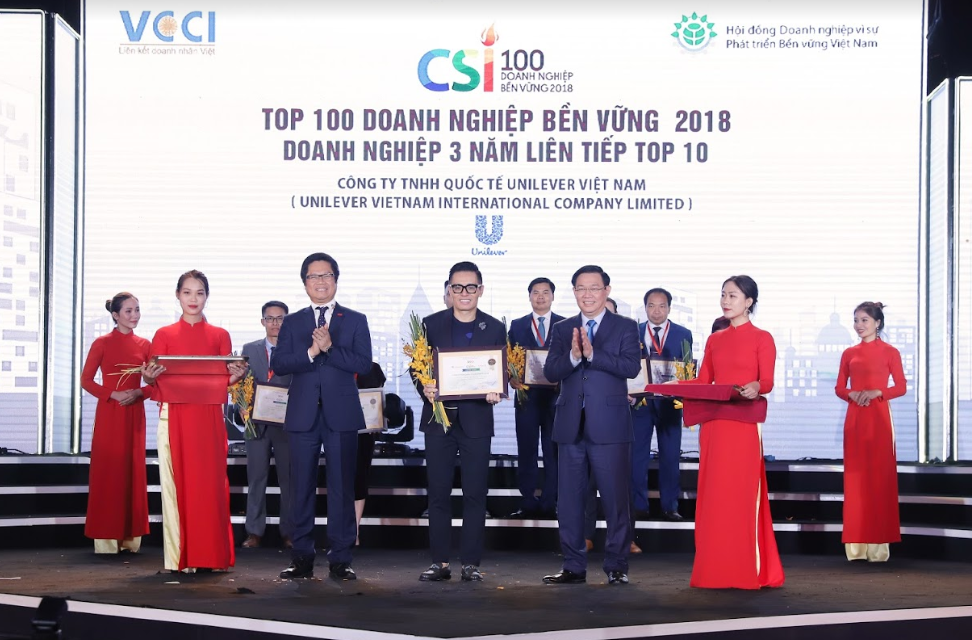 Unilever Viet Nam vao top 10 doanh nghiep ben vung trong 3 nam lien hinh anh
