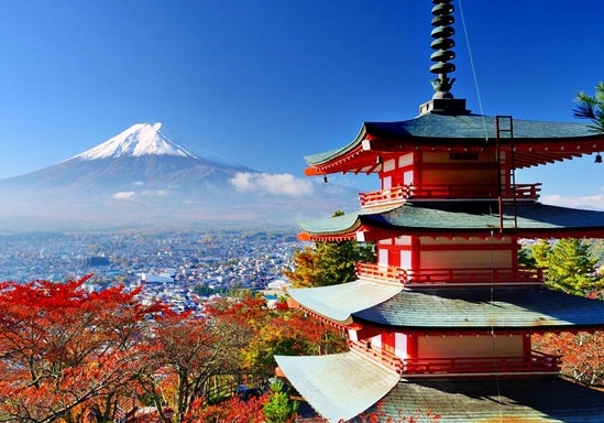 Hang lu hanh Blue Sky tang ve khu hoi cho khach mua tour Nhat Ban hinh anh