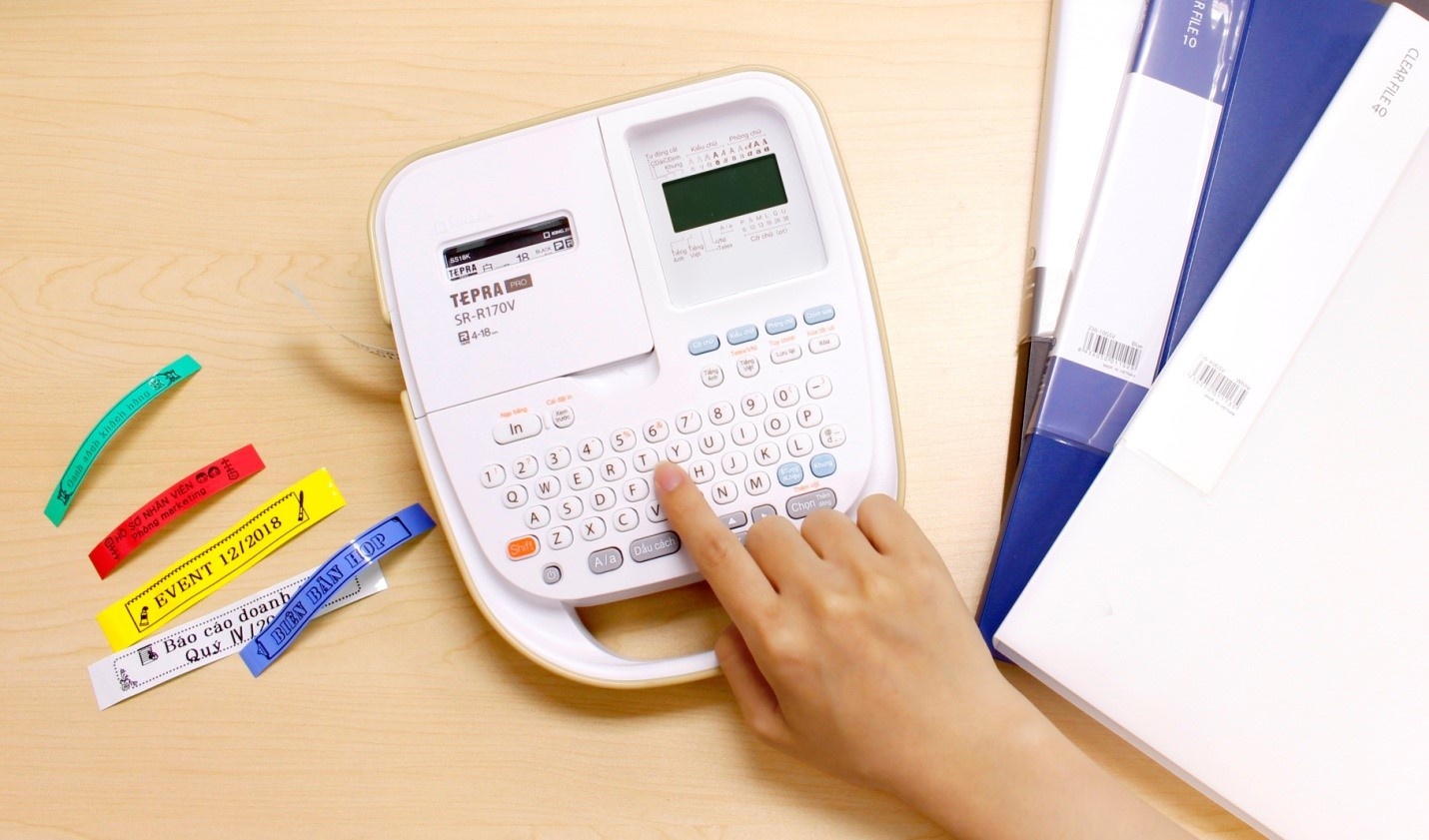 May in nhan Nhat Ban tich hop tieng Viet, chinh sua van ban hinh anh