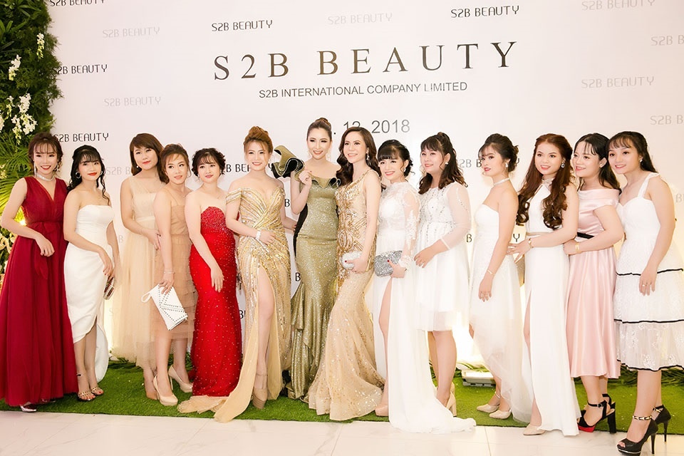S2B Beauty to chuc dai nhac hoi quy tu hon 500 dai ly hinh anh