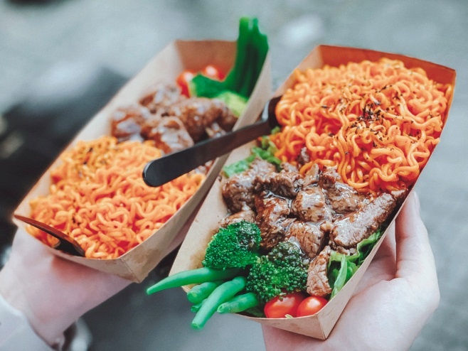 Mi bo cay toe lua - mon moi duoc long tin do cham an luoi di hinh anh