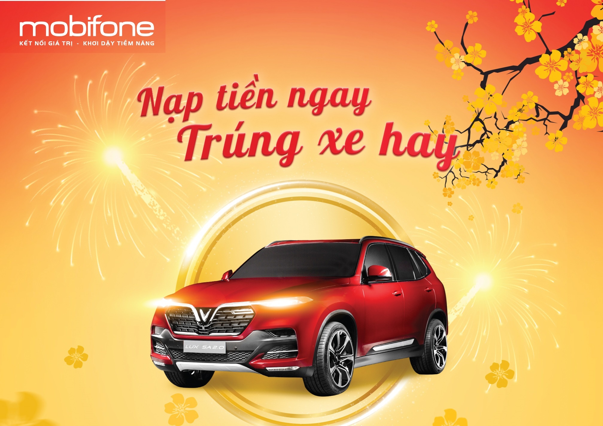 MobiFone tang xe VinFast 1,8 ty cho khach nap the hinh anh