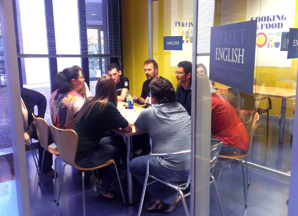 Hoc tieng Anh 9 cap do tai Direct English hinh anh