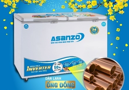 Asanzo ra mat tu dong cong nghe inverter voi dan lanh bang dong hinh anh