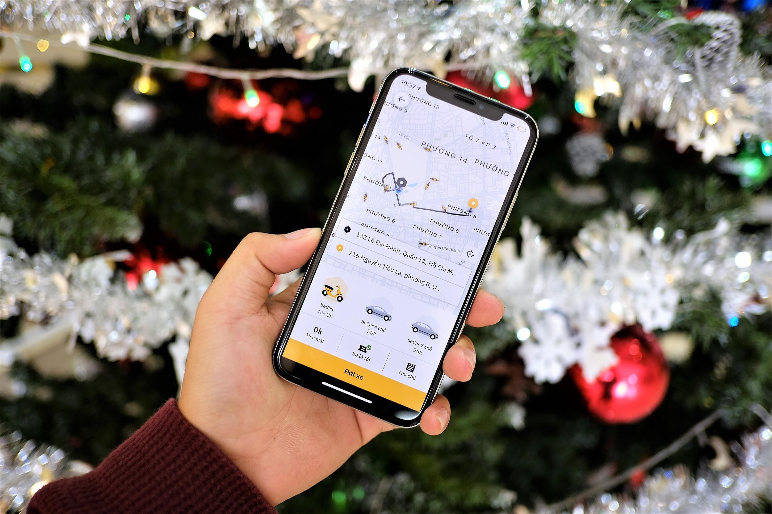 Dung thu app dat xe be - nhanh chong, khong doi gia gio cao diem hinh anh