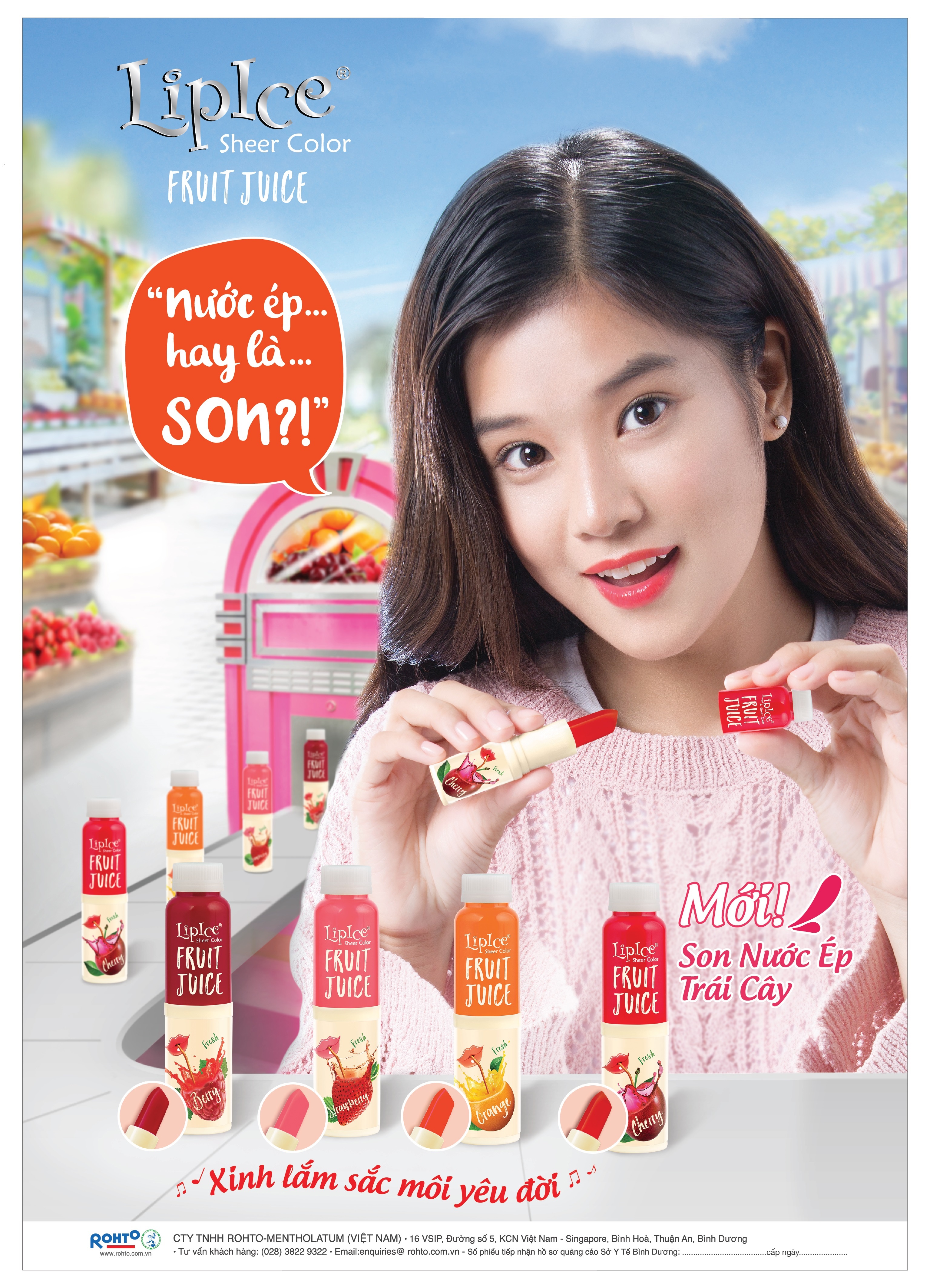 LipIce Sheer Color Fruit Juice ảnh 11 LipIce Sheer Color Fruit Juice anh 11