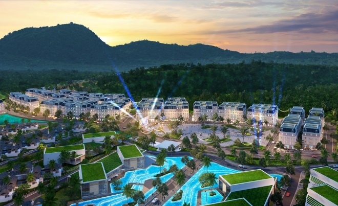 Tiem nang dau tu tai shophouse Melodia nam Phu Quoc hinh anh