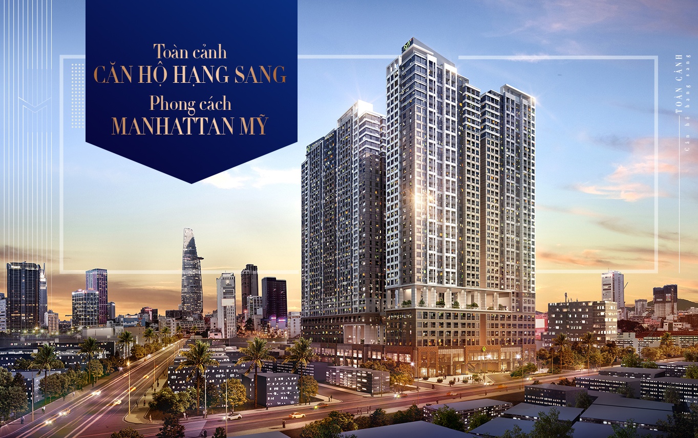 Toan canh can ho hang sang phong cach Manhattan, My hinh anh